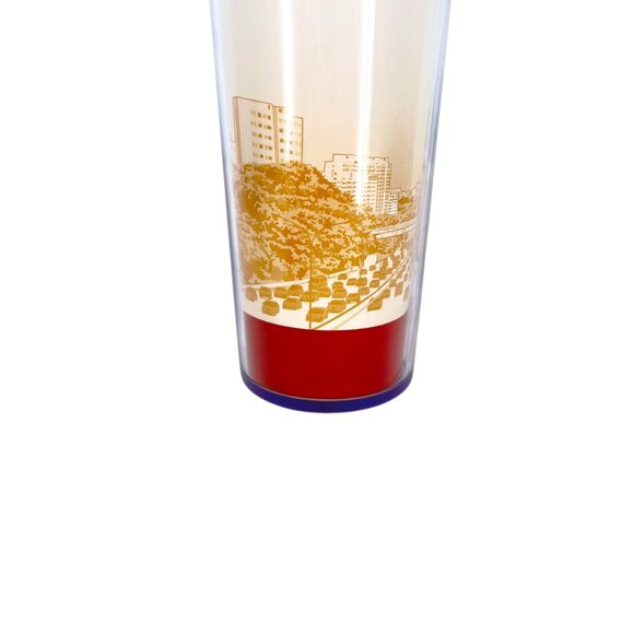 Starbucks Sao Paulo Global Icon Travel Tumbler 16 Oz Red Lid - Picture 3 of 12